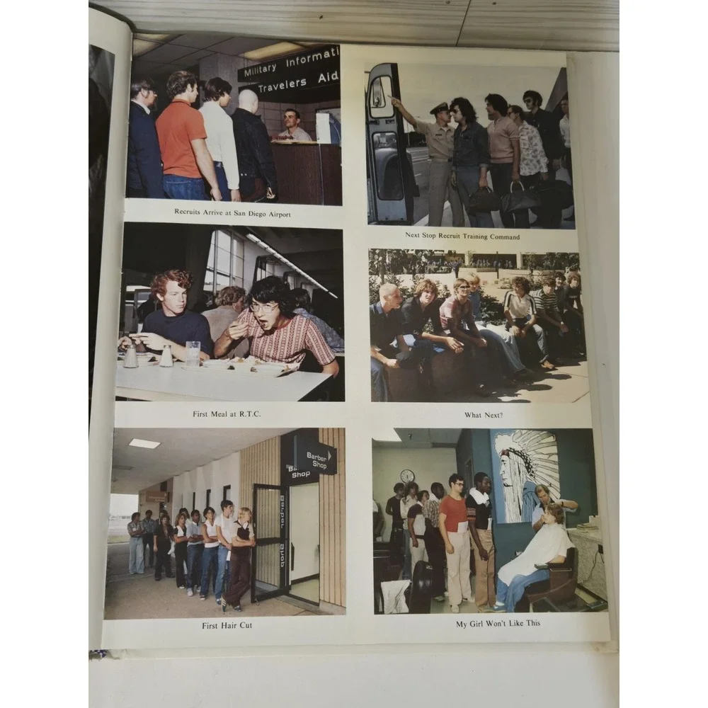 The‎ Anchor United States Naval Training 1983 Yearbook San Diego CA Company 002